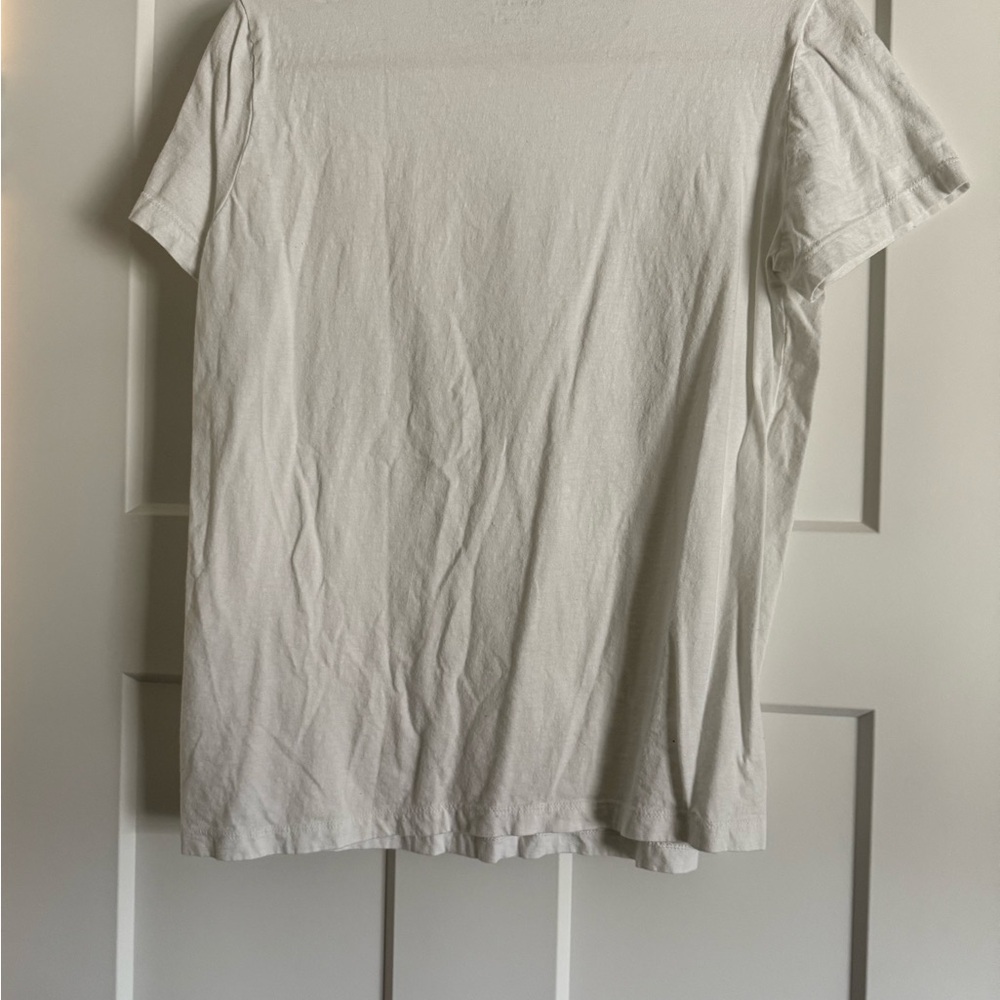 Nike Clark White Tee with Gray Logo - Picture 5 of 6